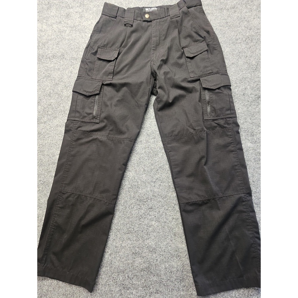 Blackhawk Warrior Wear Mens 34/32(32x31) OPS Tactical Pant Black Cargo Utility